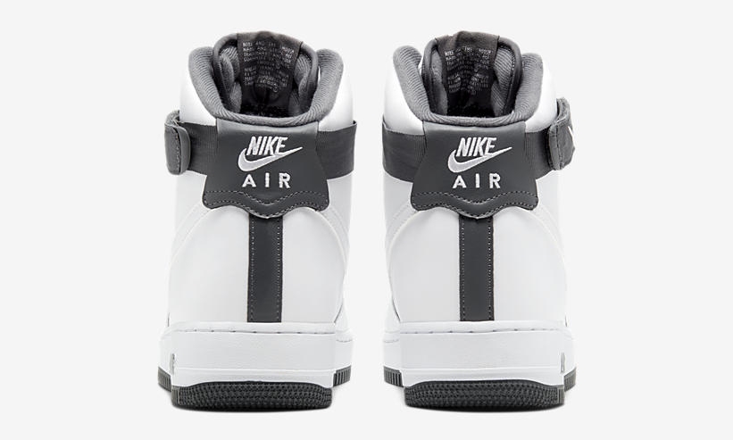 ナイキ エア フォース 1 ハイ 07 “ホワイト/チャコール” (NIKE AIR FORCE 1 HIGH 07 “White/Charcoal”) [CD0910-100]