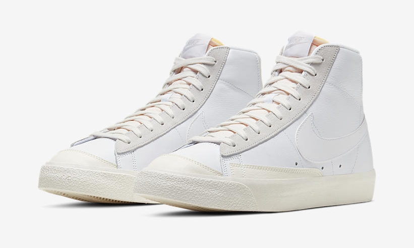 ナイキ ブレーザー ミッド 77 ビンテージ “ホワイト/セイル/プラチナムティント” (NIKE BLAZER MID 77 VINTAGE “White/Sail/Platinum Tint”) [CW7583-100]