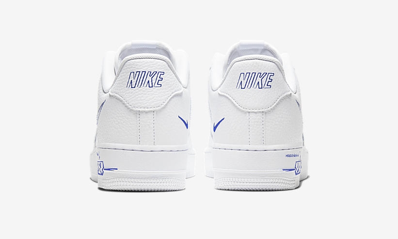 ナイキ エア フォース 1 ロー “ホワイト/ゲームロイヤル” (NIKE AIR FORCE 1 LOW “White/Game Royal”) [CW7581-100]