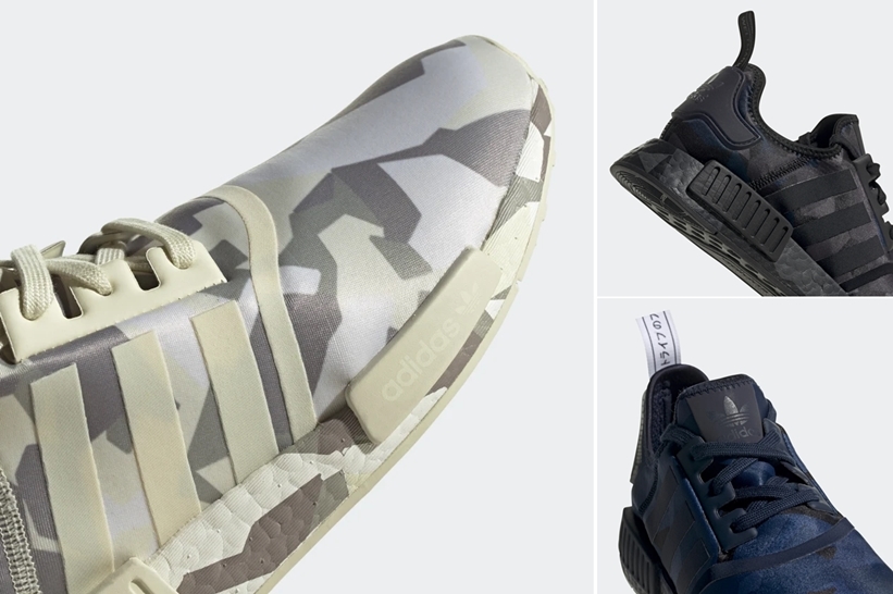 adidas Originals NMD_R1 "Fractal Camo" Pack (アディダス オリジナルス エヌエムディ アールワン “フラクタルカモ パック”) [EF4262,4263,4264]