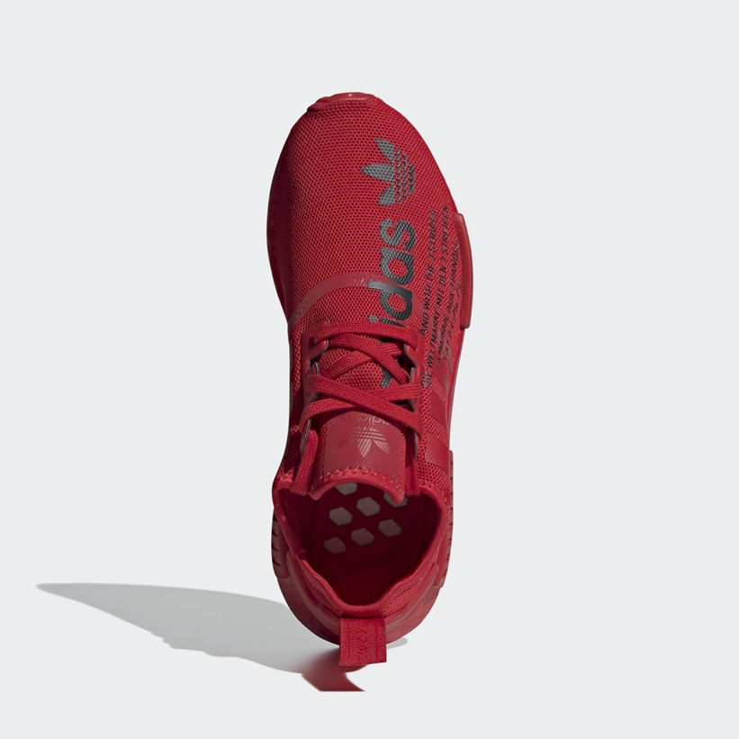 4/18発売！adidas Originals NMD_R1 “All Red/Branding” (アディダス オリジナルス エヌ エム ディー アールワン “オールレッド/ブランディング”) [FX4358]