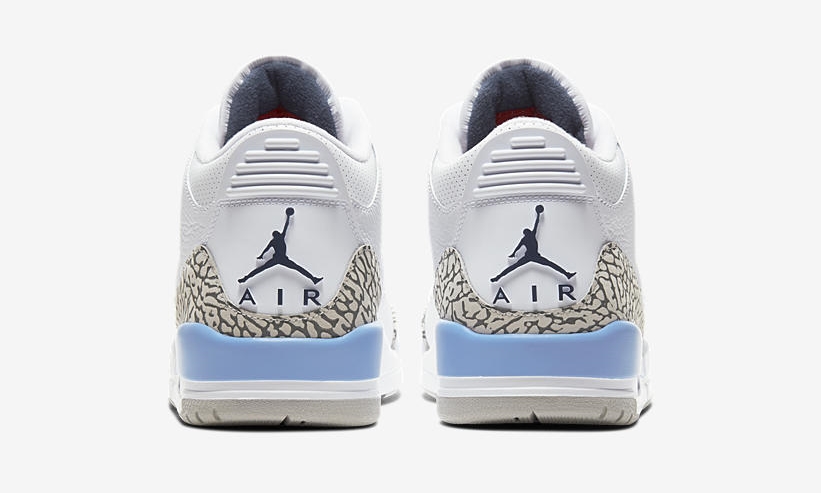 3/7発売！ナイキ エア ジョーダン 3 レトロ “UNC” “ホワイト/ヴェイパーブルー” (NIKE AI JORDAN 3 RETRO “UNC” “White/Vapor Blue”) [CT8532-104]