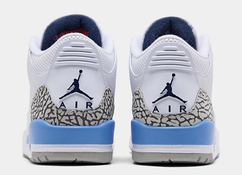 3/7発売！ナイキ エア ジョーダン 3 レトロ “UNC” “ホワイト/ヴェイパーブルー” (NIKE AI JORDAN 3 RETRO “UNC” “White/Vapor Blue”) [CT8532-104]