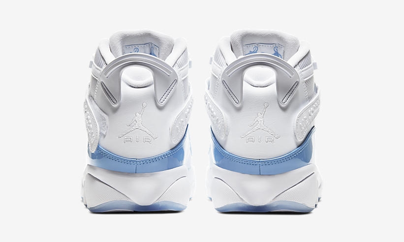 ナイキ エア ジョーダン シックス リングス “UNC” “ホワイト/ヴェイパーブルー” (NIKE AIR JORDAN SIX RINGS {6 RINGS} “UNC” “White/Vapor Blue”) [CW7037-100]