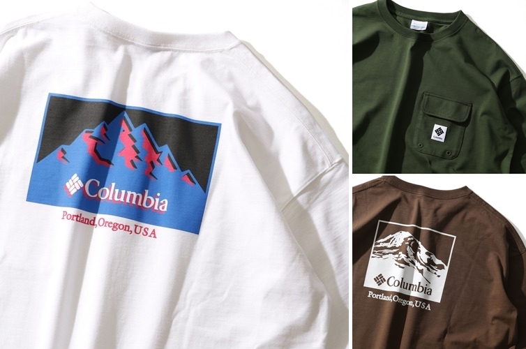 Columbia × FREAK’S STORE 別注 TEE 3型が3月中旬発売 (コロンビア フリークスストア)