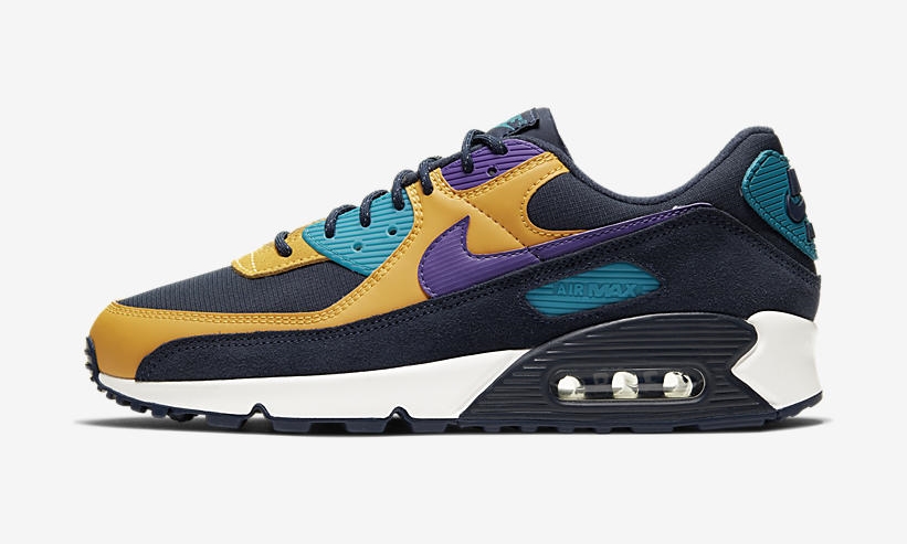 Nike air max 90 black yellow outlet