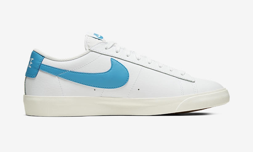 ナイキ ブレーザー ロー レザー “ホワイト/レーサーブルー” (NIKE BLAZER LOW LEATHER “White/Laser Blue”) [CI6377-104]