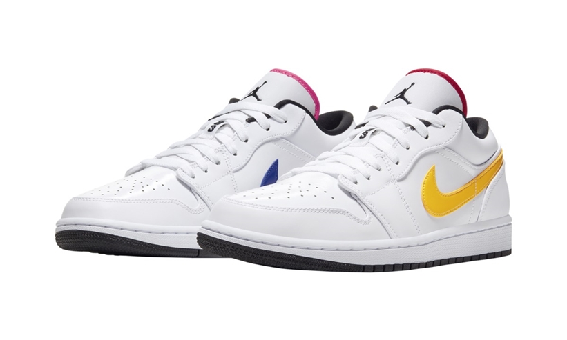 ナイキ エア ジョーダン 1 ロー “ホワイト/マルチ” (NIKE AIR JORDAN 1 LOW “White/Multi”) [CW7009-100]