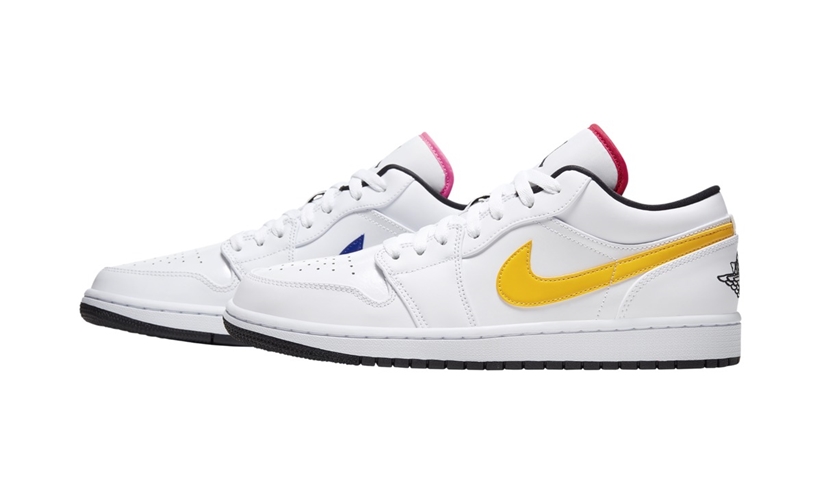 ナイキ エア ジョーダン 1 ロー “ホワイト/マルチ” (NIKE AIR JORDAN 1 LOW “White/Multi”) [CW7009-100]