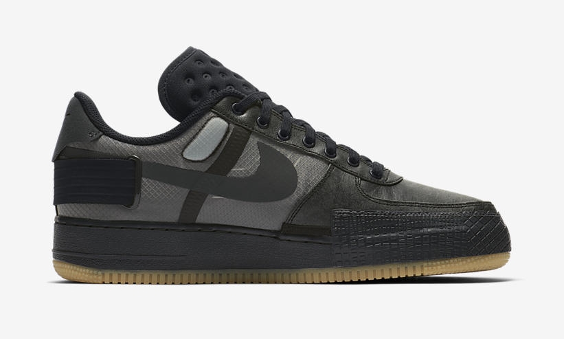 ナイキ エア フォース 1 ロー タイプ “ブラック/ガム” (NIKE AIR FORCE 1 LOW TYPE “Black/Gum”) [CJ1281-001]