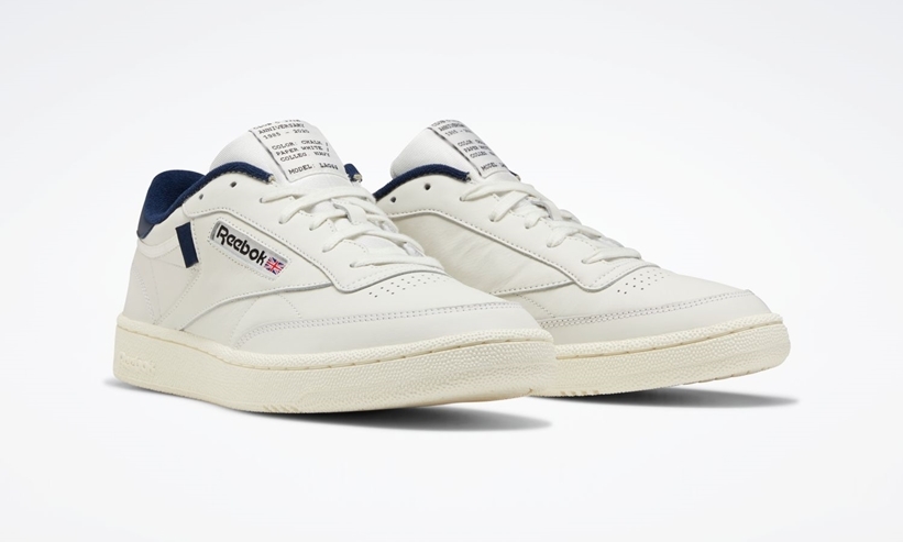 「REEBOK CLUB C」の誕生35周年を記念した「CLUB C 85」アニバーサリーコレクションが2月より順次発売 (リーボック クラブC)