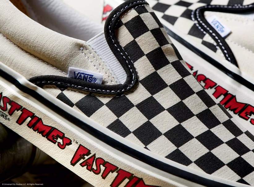 VANS × FAST TIMES SLIP-ON “Checkerboard” (バンズ ファストタイムズ スリッポン “チャッカーボード”)