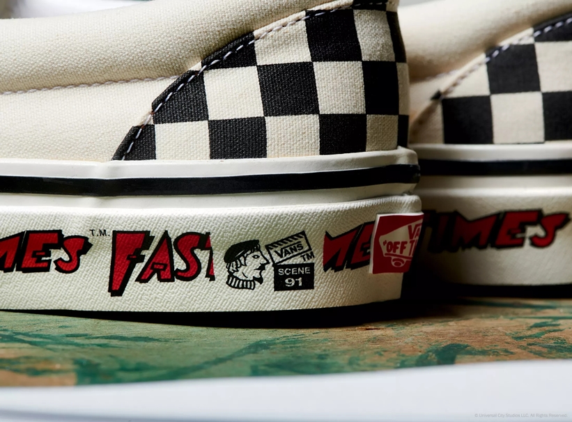 VANS × FAST TIMES SLIP-ON “Checkerboard” (バンズ ファストタイムズ スリッポン “チャッカーボード”)