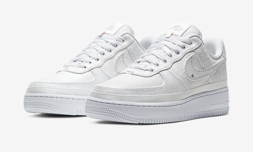 ナイキ エア フォース 1 07 ロー LX “ホワイト/マルチ” (NIKE AIR FORCE 1 07 LOW LX “White/Multi”) [CJ1650-101]