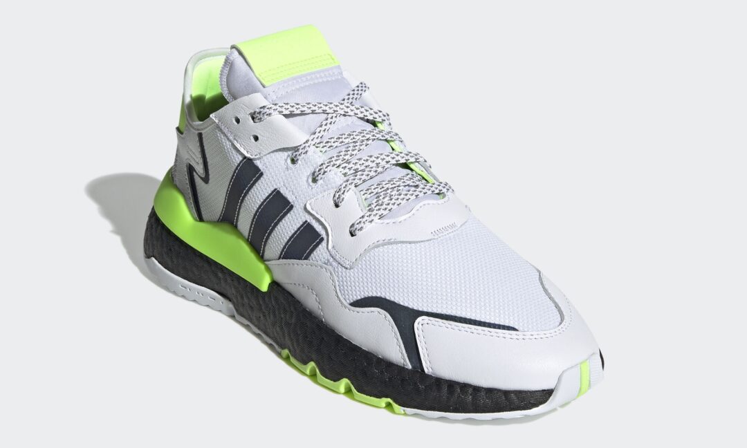 3/1発売！adidas Originals NITE JOGGER “White/Black/Signal Green” (アディダス オリジナルス ナイトジョガー “ホワイト/ブラック/シグナルグリーン”) [EG6749]