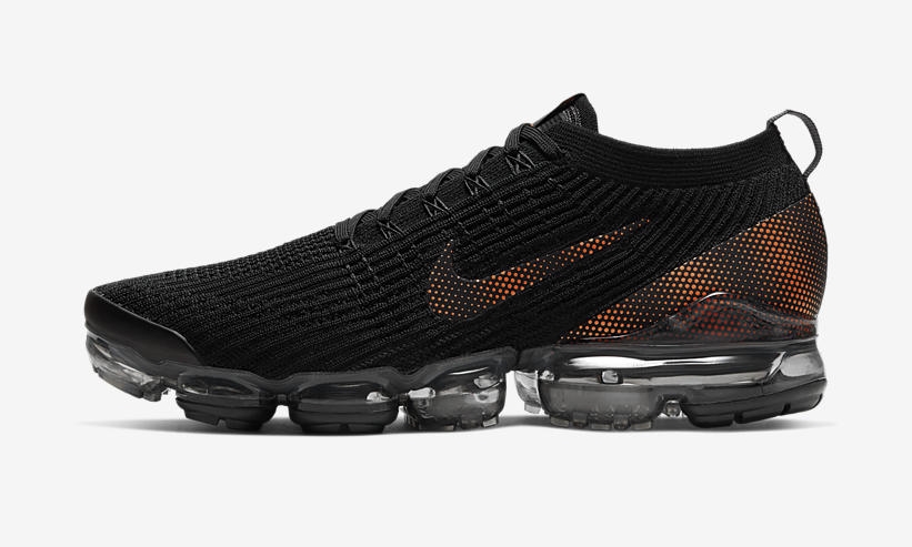 ナイキ エア ヴェイパーマックス 3 フライニット “ブラック/トータルオレンジ” (NIKE AIR VAPORMAX FLYKNIT 3 “Black/Total Orange”) [CU1926-001]