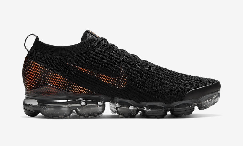 ナイキ エア ヴェイパーマックス 3 フライニット “ブラック/トータルオレンジ” (NIKE AIR VAPORMAX FLYKNIT 3 “Black/Total Orange”) [CU1926-001]