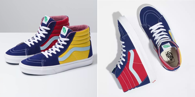 VANS SUNSHINE SK8-HI “MULTI/TRUE WHITE” (バンズ サンシャイン スケートハイ “マルチ/トゥルーホワイト”)