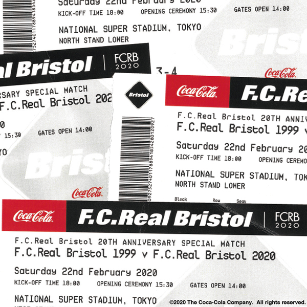 F.C.R.B. × コカ･コーラとのコラボレーションが2/22より伊勢丹新宿店メンズ館にてポップアップが開催 (F.C.Real Bristol)