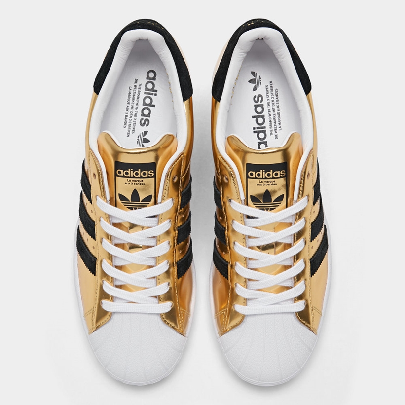 adidas Originals SUPERSTAR “Metallic Gold/Black” (アディダス オリジナルス スーパースター “メタリックゴールド/ブラック”) [FX3900]