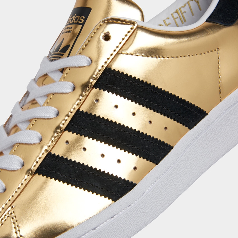 adidas Originals SUPERSTAR “Metallic Gold/Black” (アディダス オリジナルス スーパースター “メタリックゴールド/ブラック”) [FX3900]