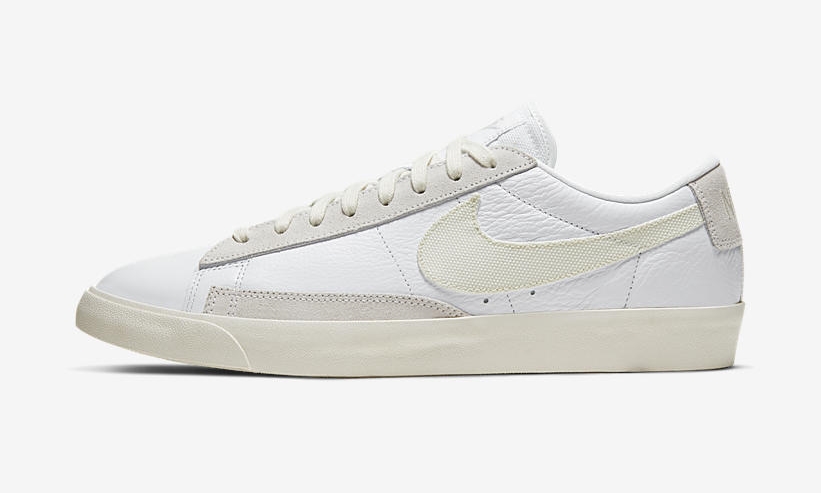 ナイキ ブレーザー ロー レザー “ホワイト/セイル/プラチナムティント” (NIKE BLAZER LOW LEATHER “White/Sail/Platinum Tint”) [CW7585-100]