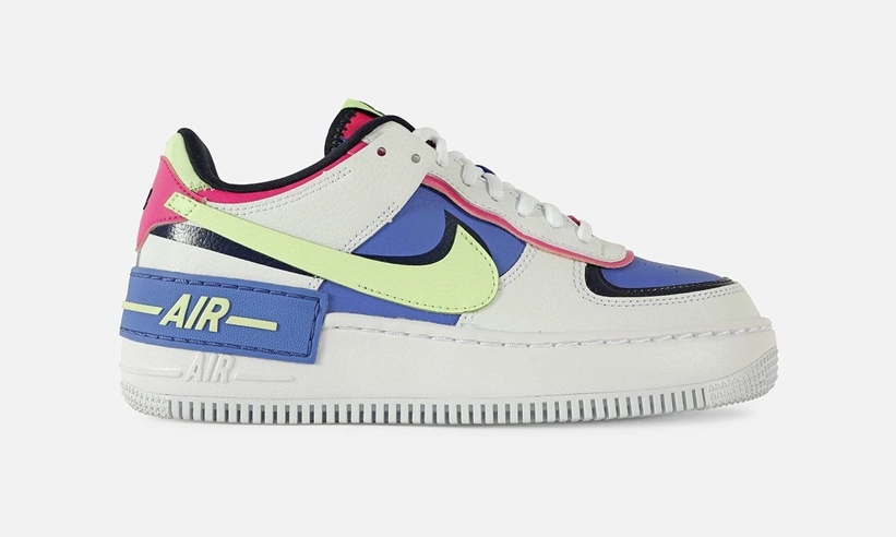 ナイキ ウィメンズ エア フォース 1 ロー シャドウ “ホワイト/サファイア” (NIKE WMNS AIR FORCE 1 LOW SHADOW “White/Sapphire”) [CJ1641-100]