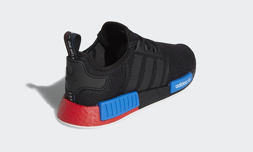 adidas Originals NMD_R1 “Core Black/Lush Red” (アディダス オリジナルス エヌ エム ディー アールワン “コアブラック/ラッシュレッド”) [FX4355]