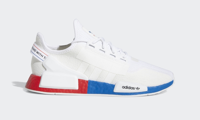 3/1発売！adidas Originals NMD_R1 V2 “White/Lush Red” (アディダス オリジナルス エヌ エム ディー ブイツー “ホワイト/ラッシュレッド”) [FX4148]