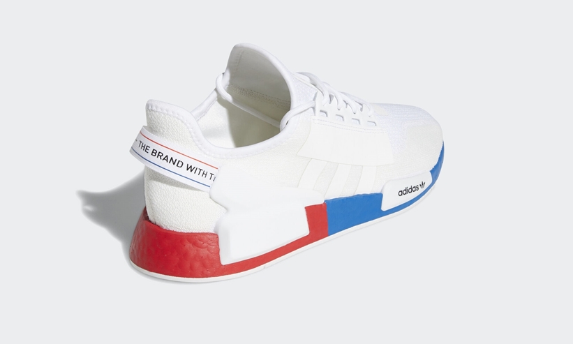 3/1発売！adidas Originals NMD_R1 V2 “White/Lush Red” (アディダス オリジナルス エヌ エム ディー ブイツー “ホワイト/ラッシュレッド”) [FX4148]