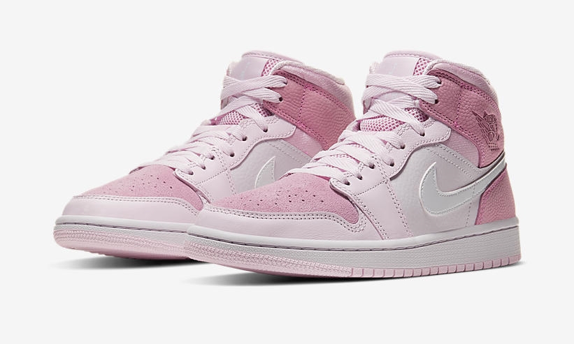 ナイキ ウィメンズ エア ジョーダン 1 ミッド “デジタルピンク” (NIKE WMNS AIR JORDAN 1 MID “Digital Pink”) [CW5379-600]