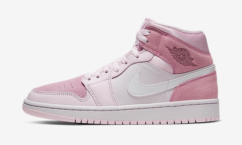 ナイキ ウィメンズ エア ジョーダン 1 ミッド “デジタルピンク” (NIKE WMNS AIR JORDAN 1 MID “Digital Pink”) [CW5379-600]