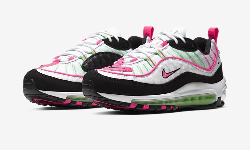 ナイキ エア マックス 98 “ホワイト/ピンク/ボルト” (NIKE AIR MAX 98 “White/Pink/Volt”) [CI3709-101]