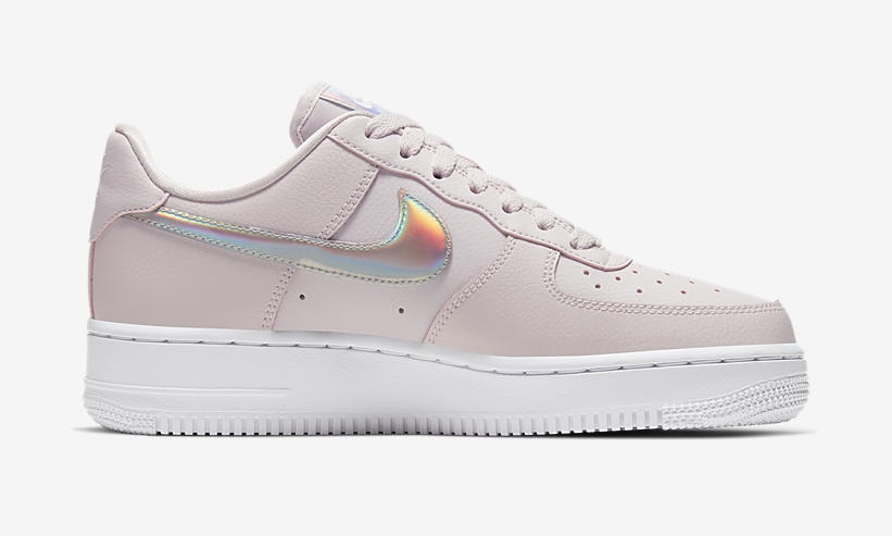 ナイキ ウィメンズ エア フォース 1 ロー “イリディセント” ホワイト/ピンク (NIKE WMNS AIR FORCE 1 LOW “IRIDESCENT” White/Pink) [CJ1646-100,600]