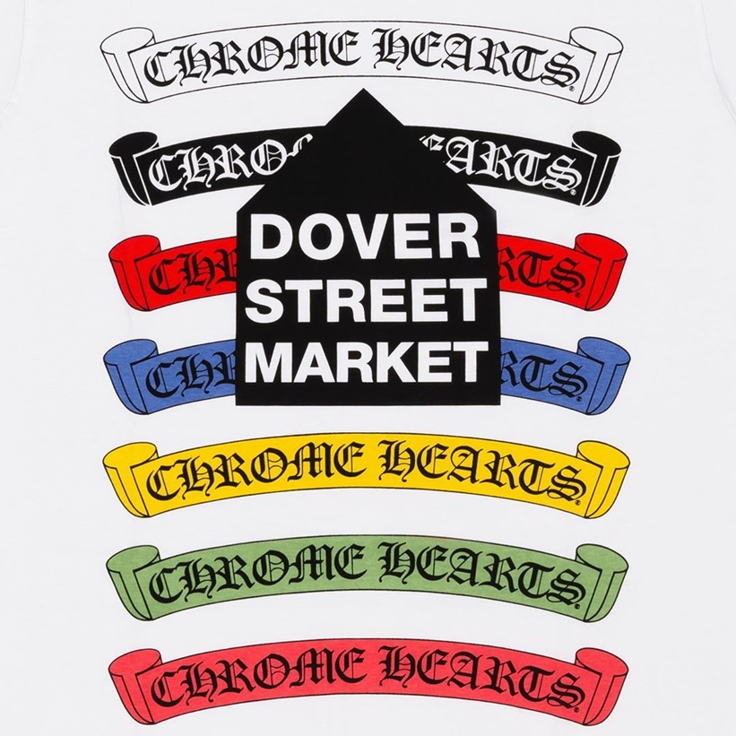 Chrome Hearts × Dover street market Tee