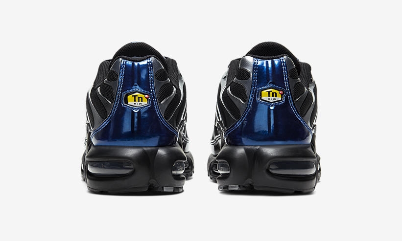 ナイキ エア マックス プラス “ブラック/メタリックブルー/メタリックシルバー” (NIKE AIR MAX PLUS “Black/Metallic Blue/Metallic Silver”) [CW2646-001]