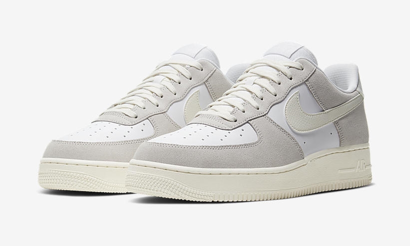 ナイキ エア フォース 1 07 ロー "ホワイト/セイル" (NIKE AIR FORCE 1 07 LOW "White/Sail") [CW7584-100]