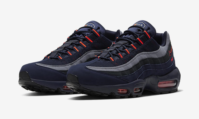 ナイキ エア マックス 95 "ネイビー/グレー/レッド” (NIKE AIR MAX 95 “Navy/Grey/Red”) [CW7477