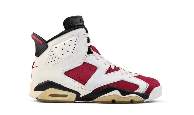 国内 2/13 発売！ナイキ エア ジョーダン 6 レトロ OG “カーマイン” (NIKE AIR JORDAN 6 RETRO OG “Carmine”) [CT8529-106]