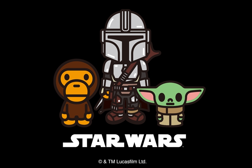 【2/29 発売】STAR WARS × A BATHING APE BABY MILO "THE MANDALORIAN" (スターウォーズ ア ベイシング エイプ マイロ)