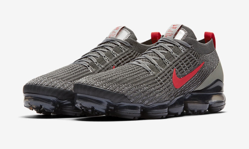 ナイキ エア ヴェイパーマックス 3.0 フライニット “グレー/レッド” (NIKE AIR VAPORMAX 3.0 FLYKNIT “Grey/Red”) [CT1270-001]