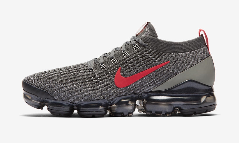 ナイキ エア ヴェイパーマックス 3.0 フライニット “グレー/レッド” (NIKE AIR VAPORMAX 3.0 FLYKNIT “Grey/Red”) [CT1270-001]