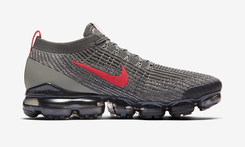 ナイキ エア ヴェイパーマックス 3.0 フライニット “グレー/レッド” (NIKE AIR VAPORMAX 3.0 FLYKNIT “Grey/Red”) [CT1270-001]