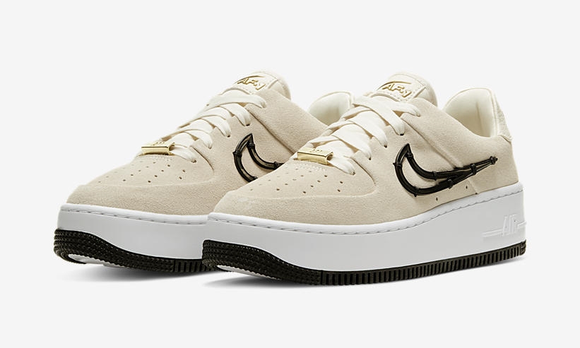 3/6発売！ナイキ ウィメンズ エア フォース 1 セージ ロー LX “ライトクリーム” (NIKE WMNS AIR FORCE 1 SAGE LOW LX “Light Cream”) [CI3482-200]