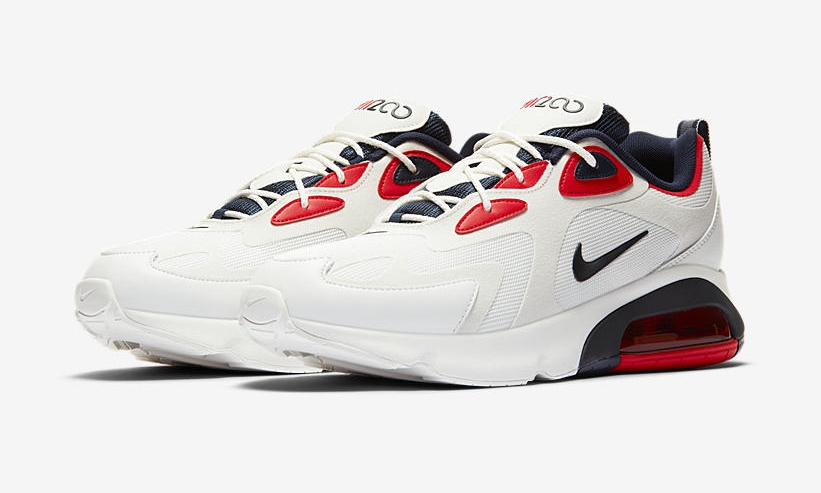 ナイキ エア マックス 200 “ホワイト/ブラック/レッド” (NIKE AIR MAX 200 “White/Black/Red”) [CT1262-101]