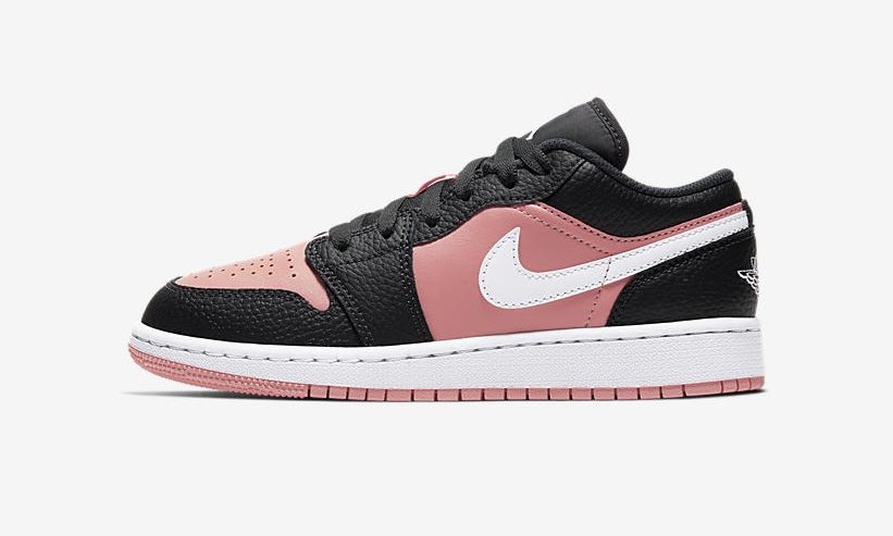 ナイキ GS ウィメンズ エア ジョーダン 1 ロー “ピンククウォーツ” (NIKE GS WMNS AIR JORDAN 1 LOW “Pink Quartz”) [554723-016]