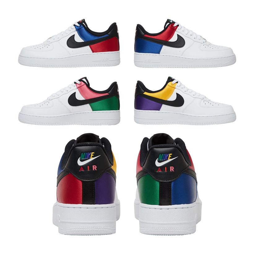 ナイキ エア フォース 1 ロー ユナイト ホワイト/マルチ (NIKE AIR FORCE 1 LOW UNITE “White/Multi”) [CW7010-100]