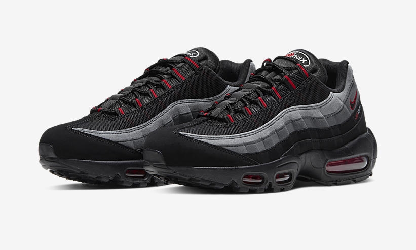 ナイキ エア マックス 95 “ブラック/グレー/レッド” (NIKE AIR MAX 95 “Black/Grey/Red”) [CW7477-001]