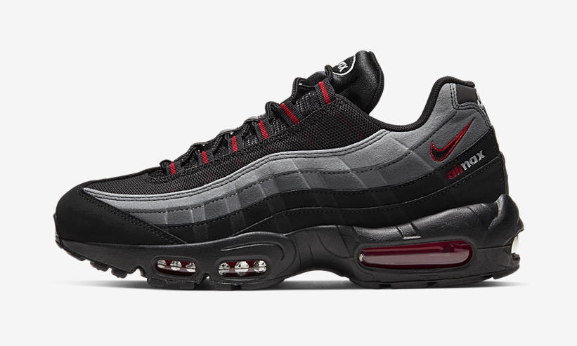 ナイキ エア マックス 95 “ブラック/グレー/レッド” (NIKE AIR MAX 95 “Black/Grey/Red”) [CW7477-001]