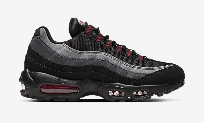 ナイキ エア マックス 95 “ブラック/グレー/レッド” (NIKE AIR MAX 95 “Black/Grey/Red”) [CW7477-001]